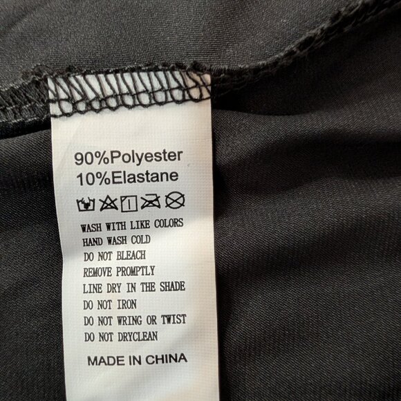 The Black Satin Cowl Neck Midi Dress with Side Ruched - Picture 12 of 15